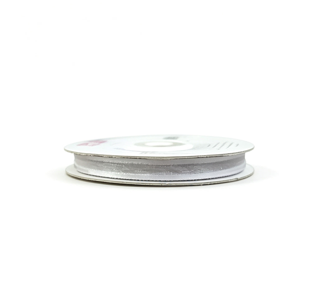 Organza Con Orilla Satinada Y Filo Iridiscente #1