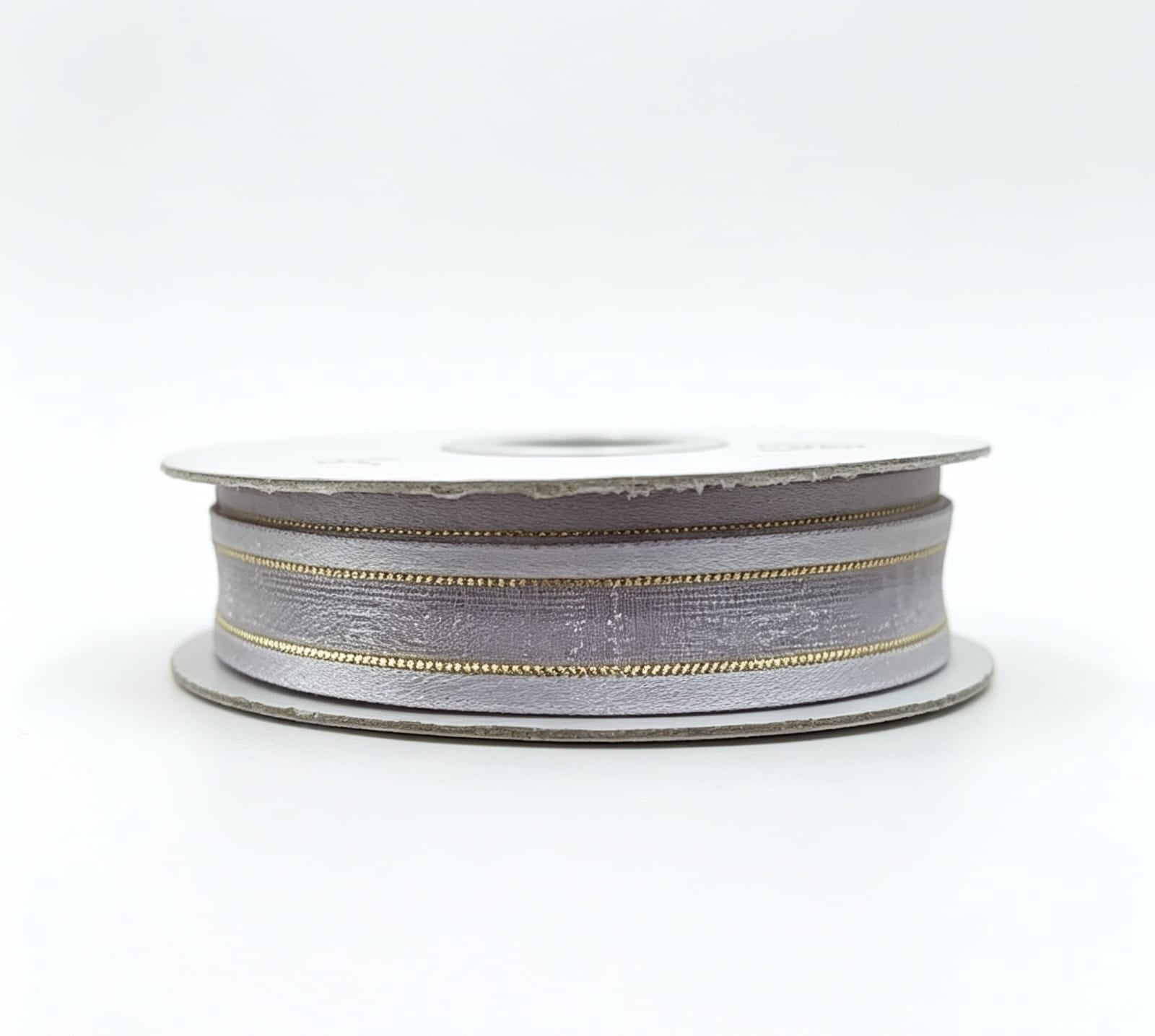 Organza Con Orilla Satinada Y Filo Dorado #2