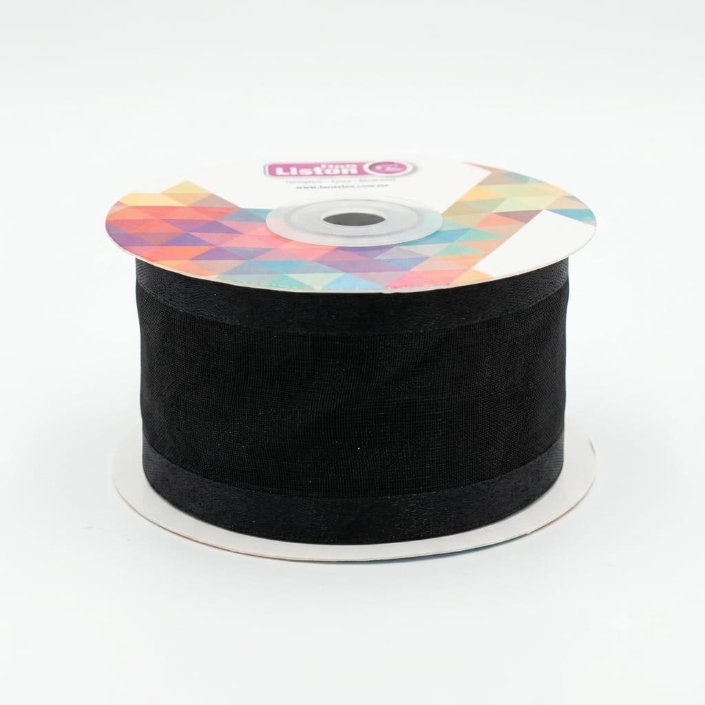 Organza Con Orilla Satinada #9