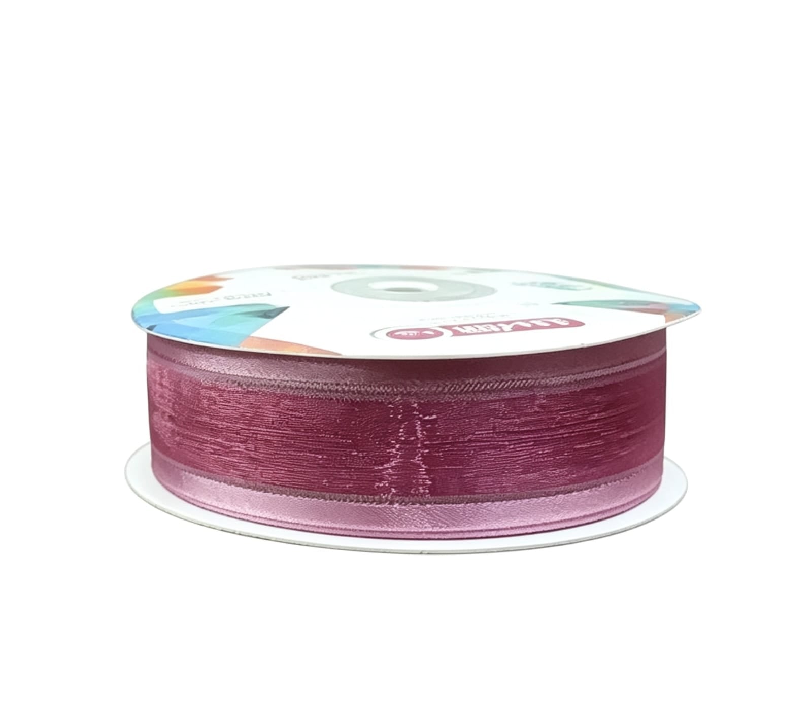 Organza Con Orilla Satinada Y Filo Iridiscente #5