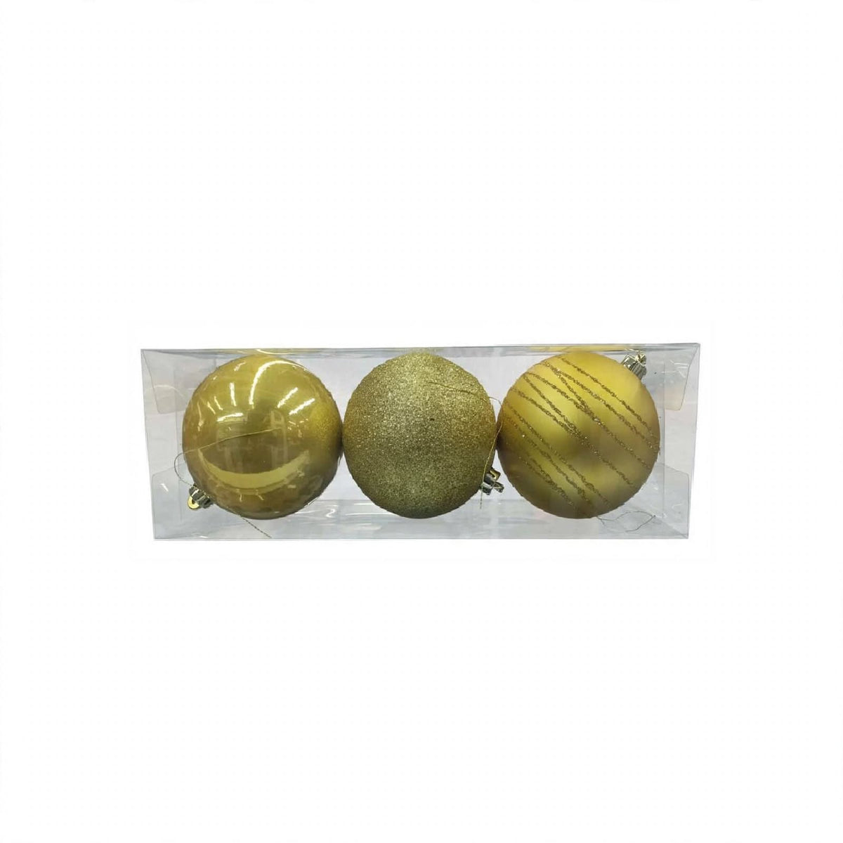 Esfera Navidad #15 3 PZ (15 CM)