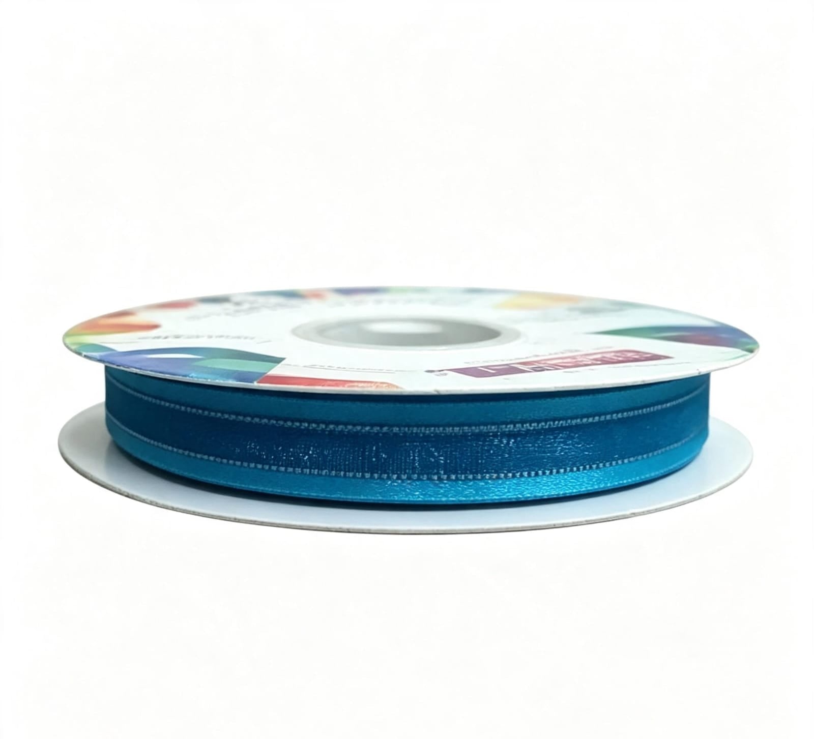 Organza Con Orilla Satinada Y Filo Plata #2