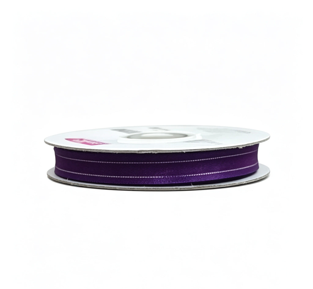 Organza Con Orilla Satinada Y Filo Plata #2