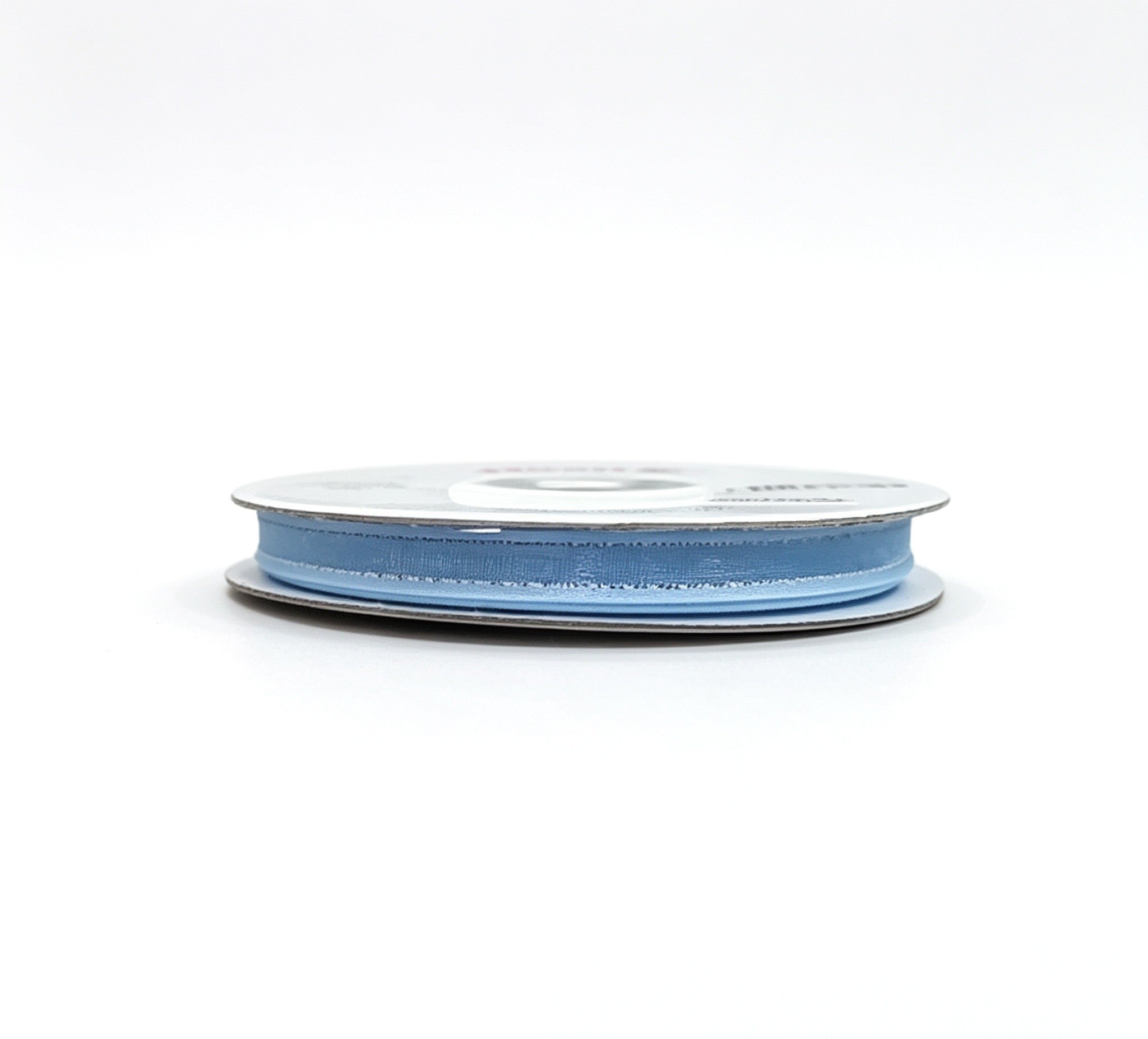 Organza Con Orilla Satinada Y Filo Plata #1