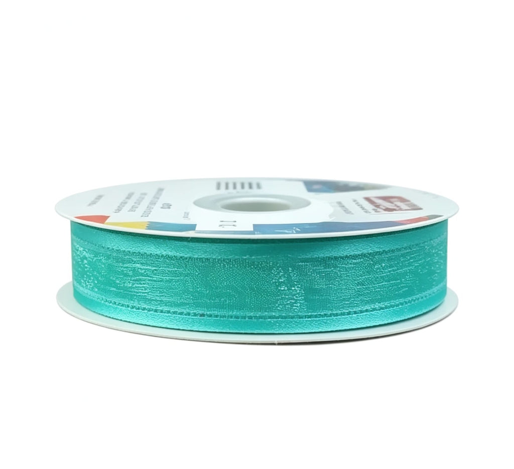 Organza Con Orilla Satinada Y Filo Iridiscente #3