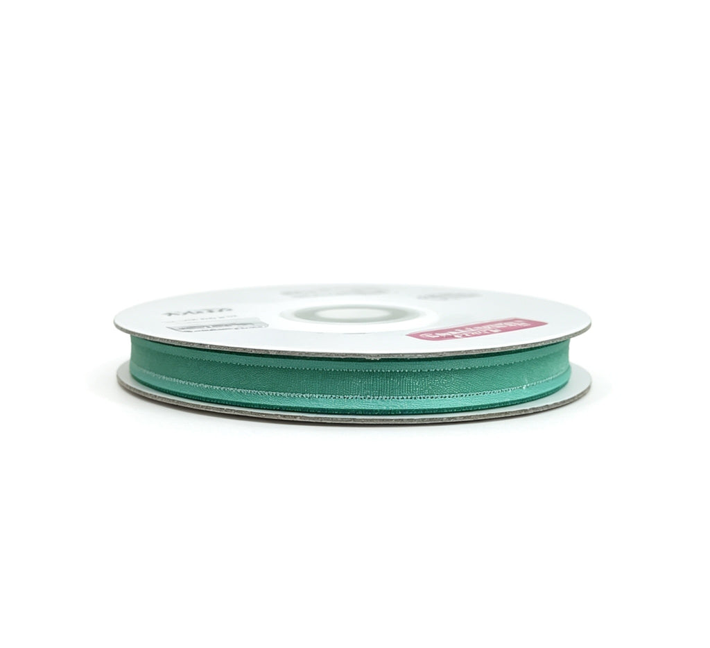 Organza Con Orilla Satinada Y Filo Plata #1