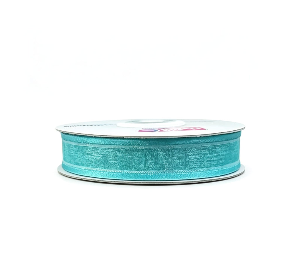 Organza Con Orilla Satinada Y Filo Iridiscente #3