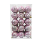 Esfera Navidad #6 30 PZ (6 CM) MODELO N36030AB-2