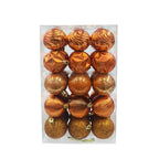 Esfera Navidad #6 30 PZ (6 CM) MODELO N36030AB-2