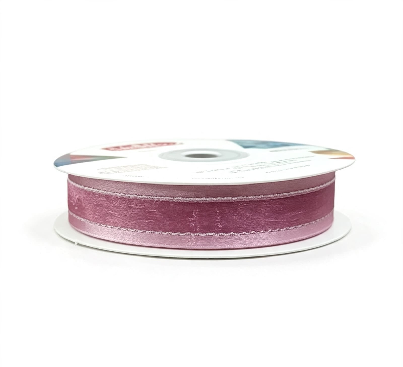Organza Con Orilla Satinada Y Filo Plata #3