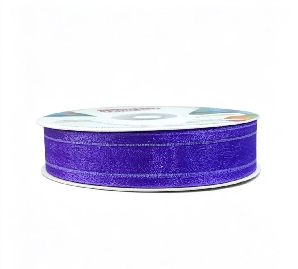 Organza Con Orilla Satinada Y Filo Iridiscente #3