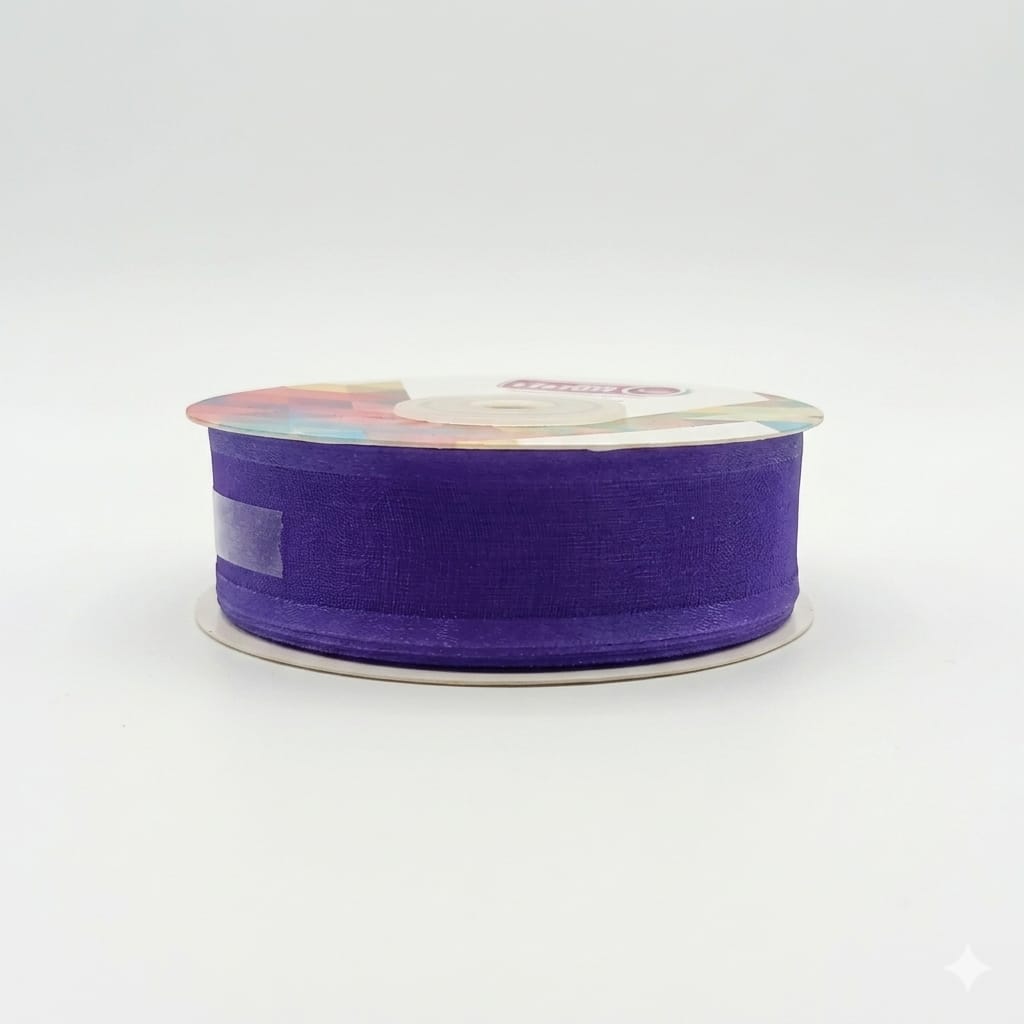 Organza Con Orilla Satinada #5