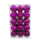 Esfera Navidad #6 30 PZ (6 CM) MODELO N36030AB-2