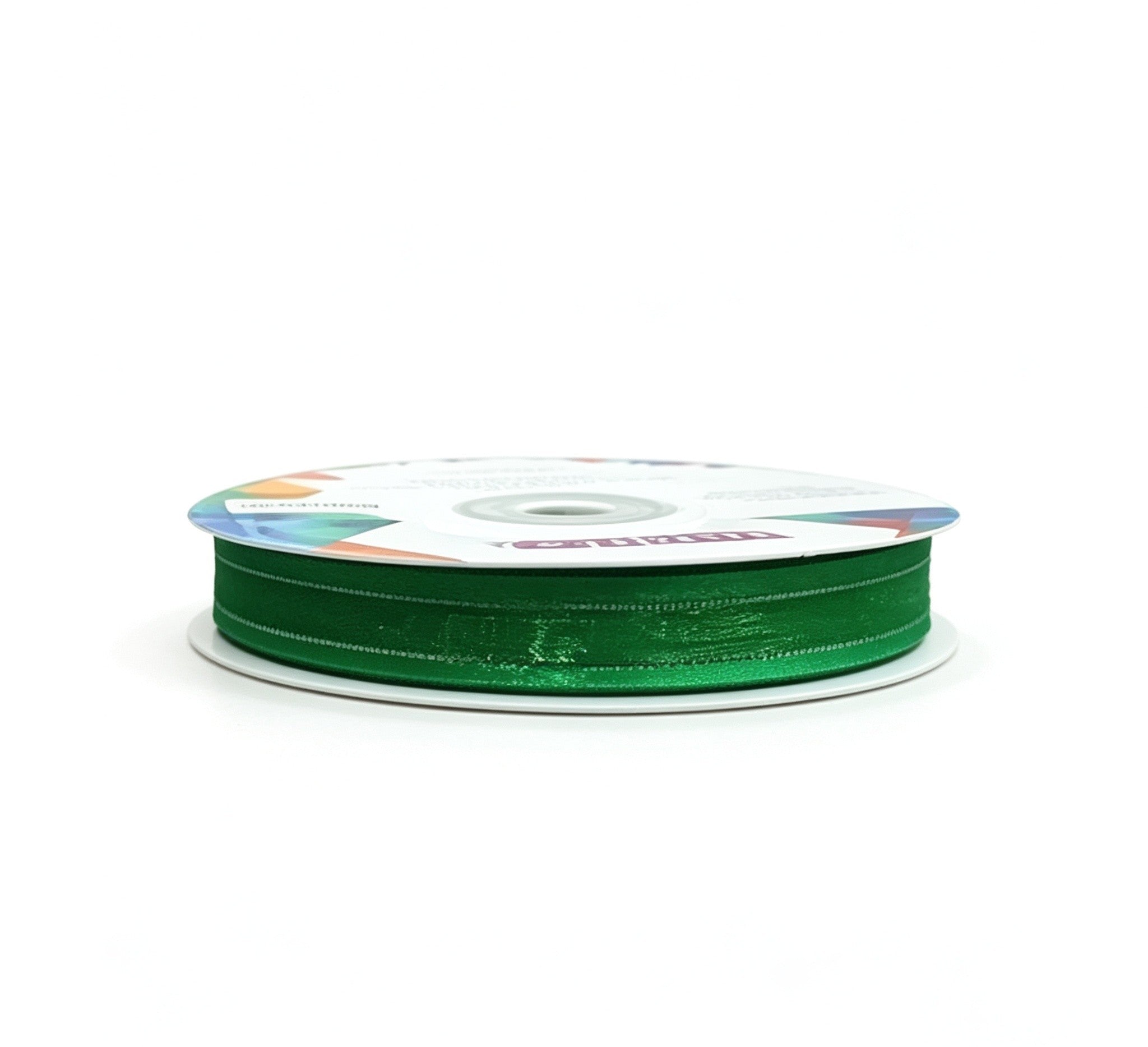 Organza Con Orilla Satinada Y Filo Plata #2