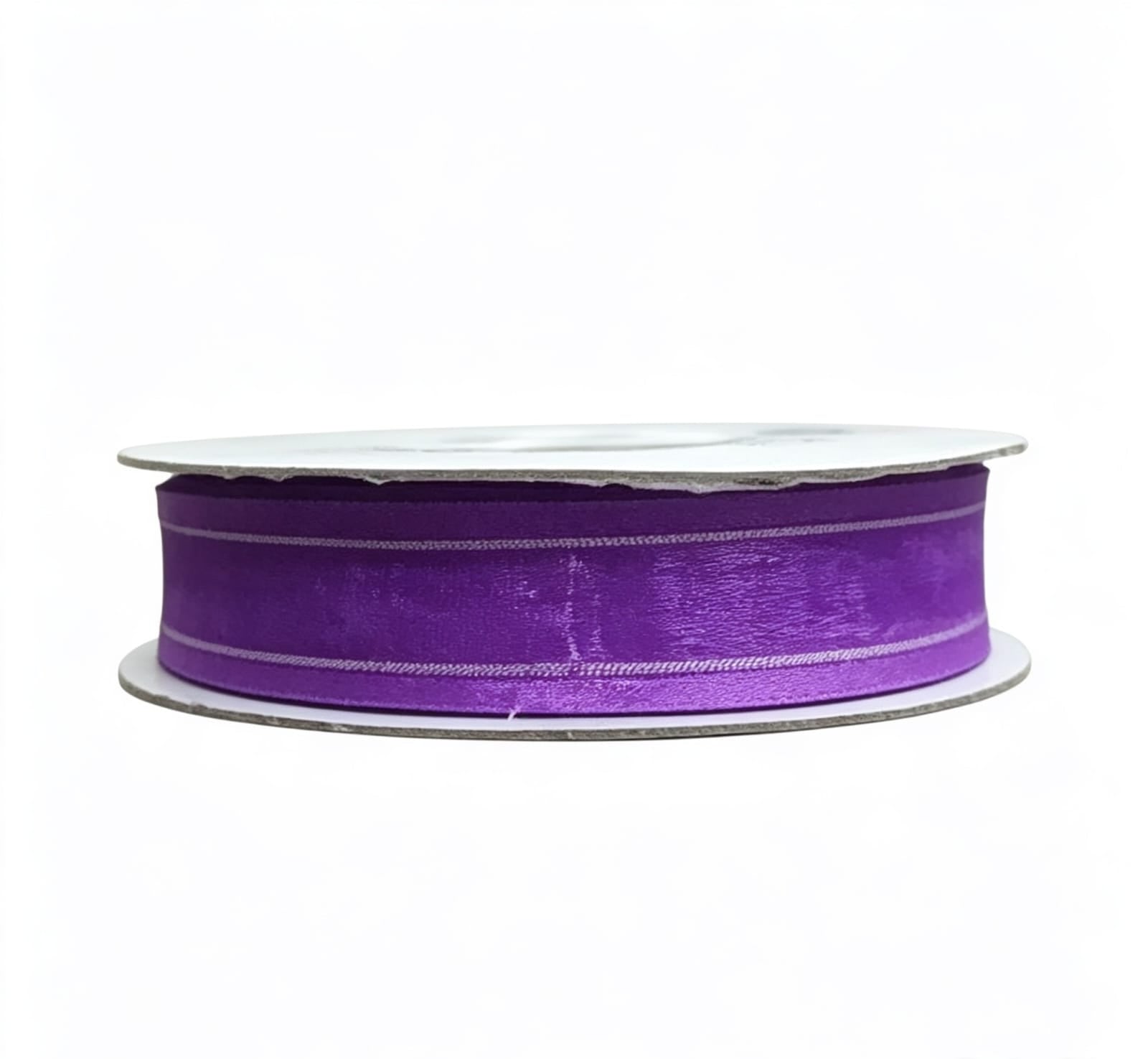 Organza Con Orilla Satinada Y Filo Plata #3