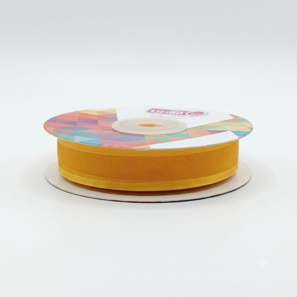 Organza Con Orilla Satinada #3