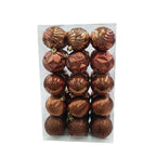Esfera Navidad #6 30 PZ (6 CM) MODELO N36030AB-2