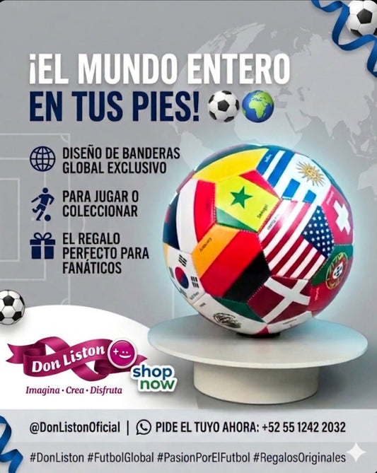 Balón de Banderas Mundialista