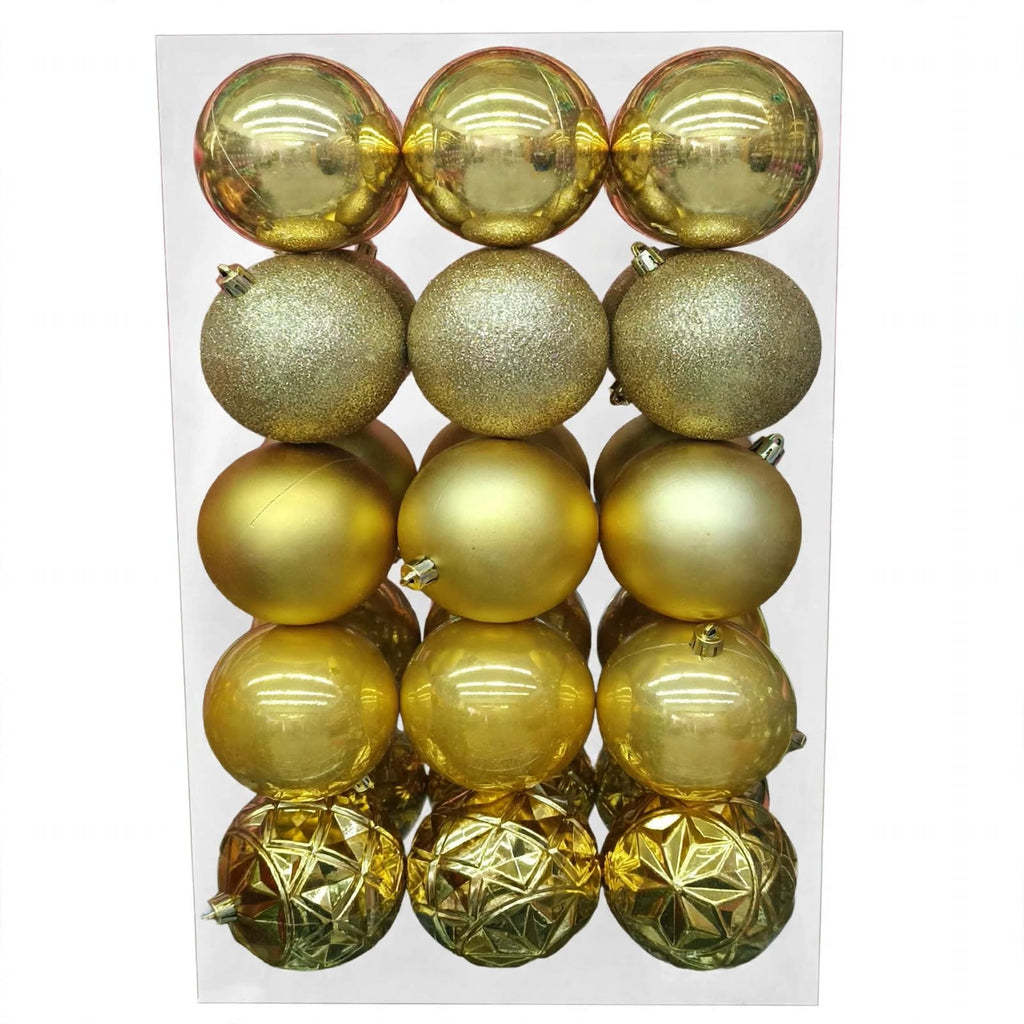 Esfera Navidad #8 30 PZ (8 CM) MODELO N38030ABTY