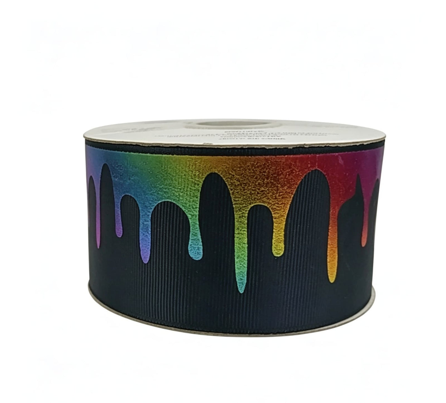 Popotillo Negro Metalico Arcoiris  #12