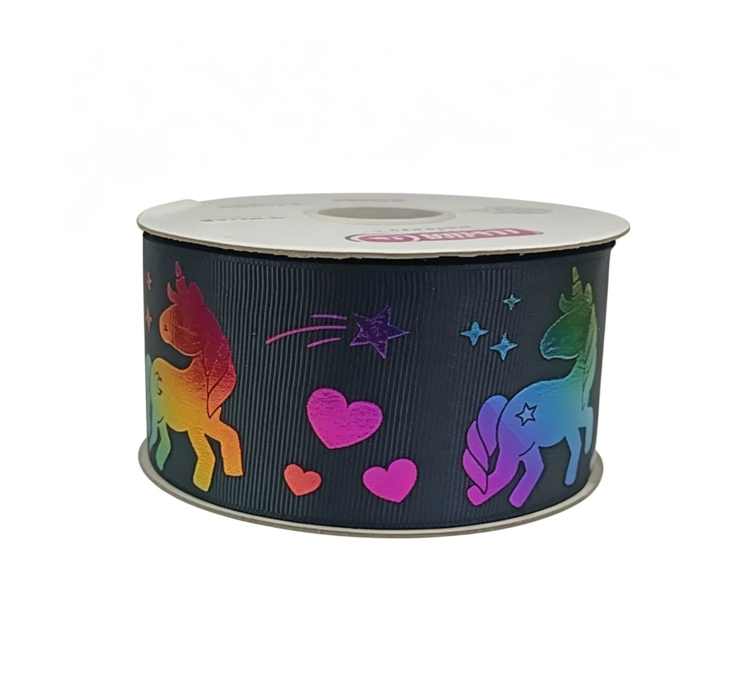 Popotillo Negro Metalico Arcoiris  #12