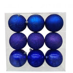 Esfera Navidad #10  9 PZ  (10 CM)  MODELO  N3/1009BTY