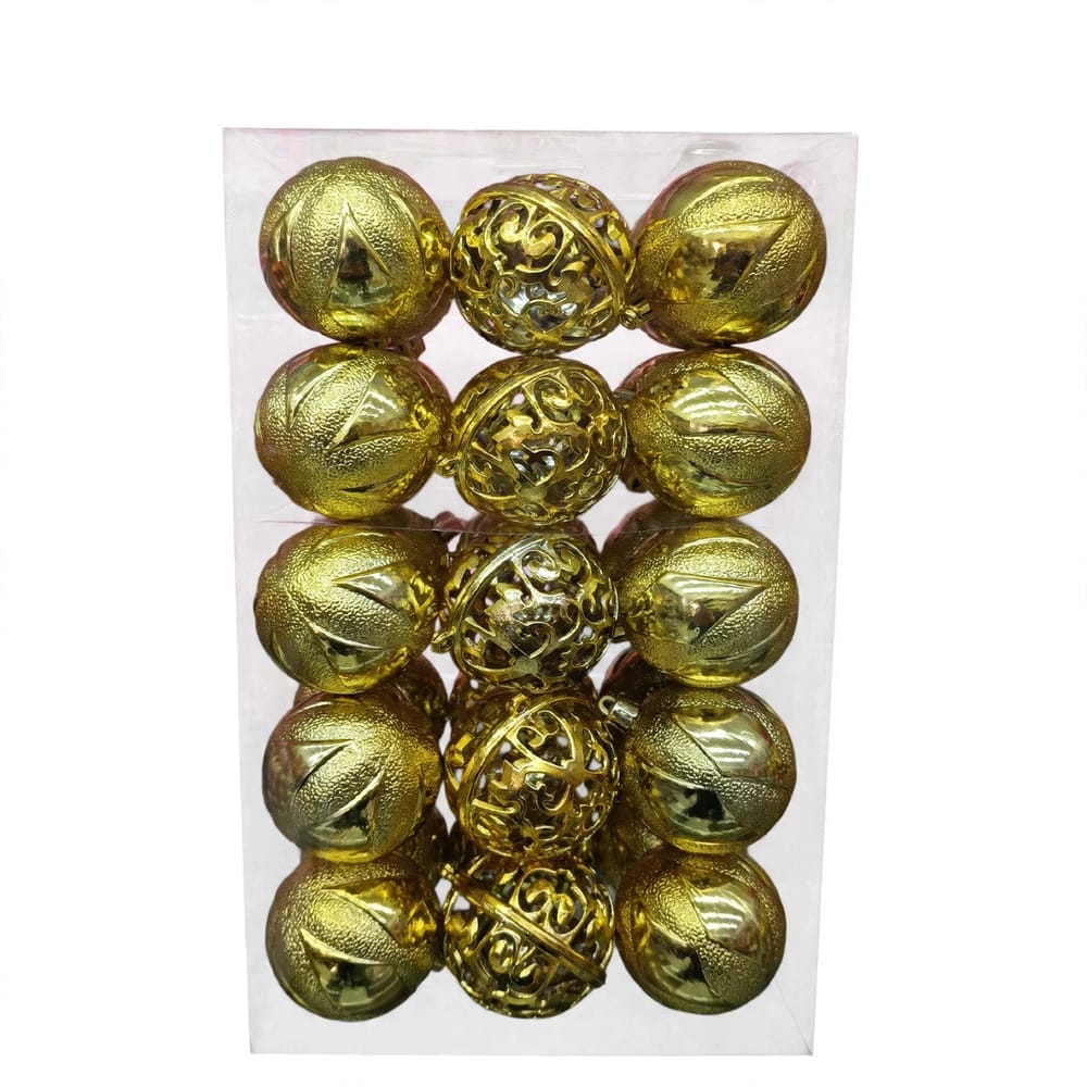 Esfera Navidad #6 30 PZ (6 CM) MODELO N330360-3