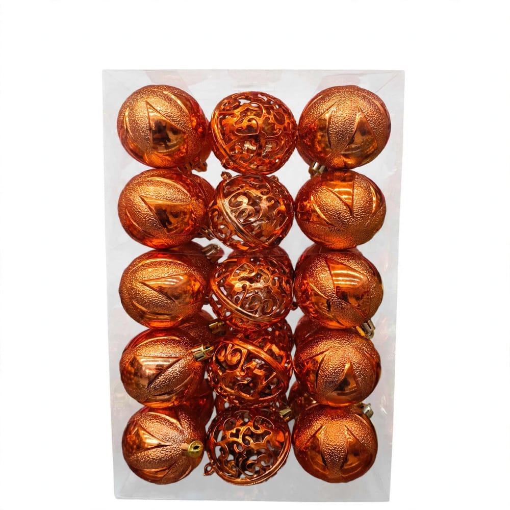 Esfera Navidad #6 30 PZ (6 CM) MODELO N330360-3