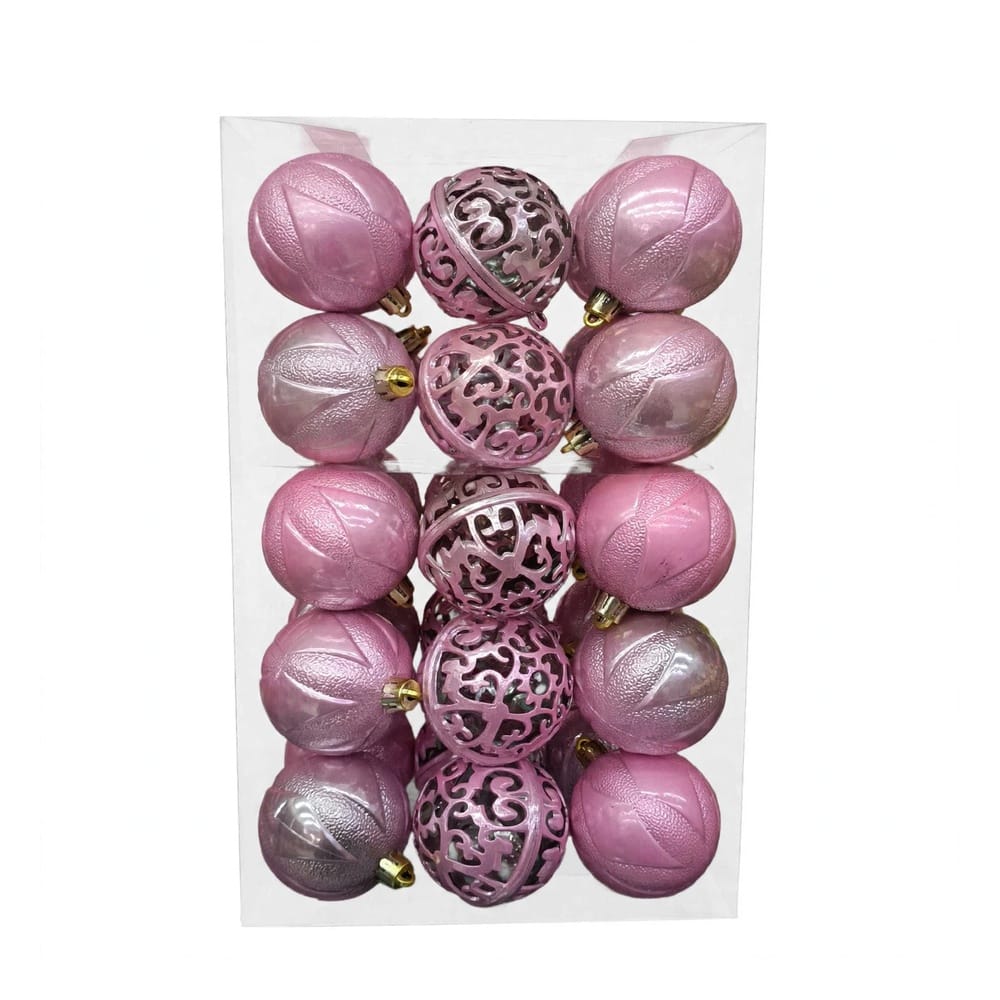 Esfera Navidad #6 30 PZ (6 CM) MODELO N330360-3