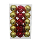 Esfera Navidad #6 30 PZ (6 CM) MODELO N330360-3