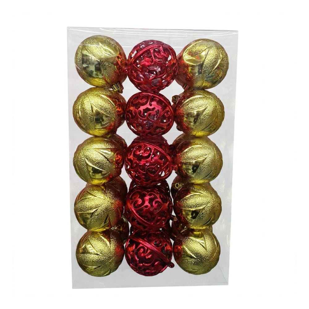 Esfera Navidad #6 30 PZ (6 CM) MODELO N330360-3