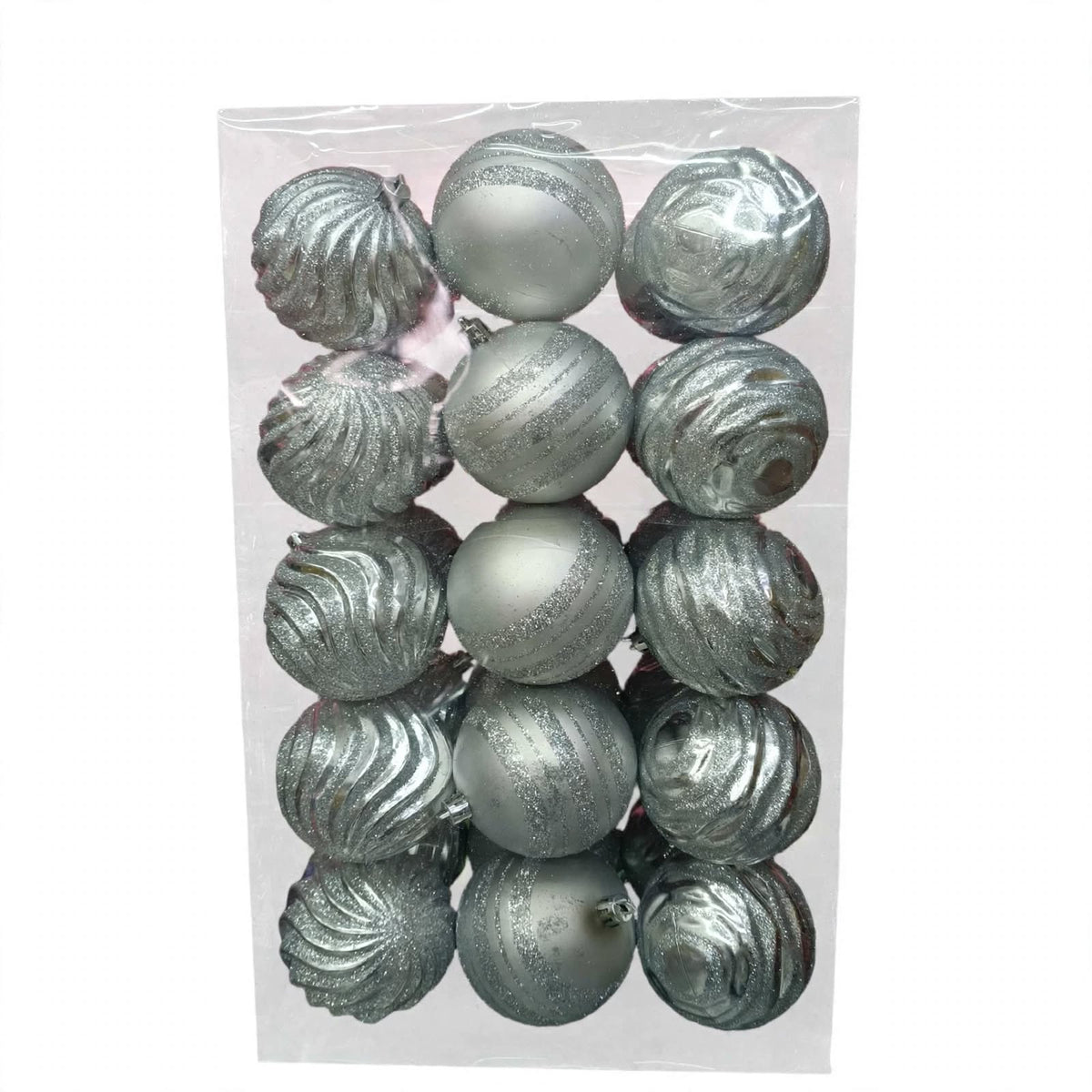 Esfera Navidad #8 30 PZ  (8 CM)  MODELO N38030-2
