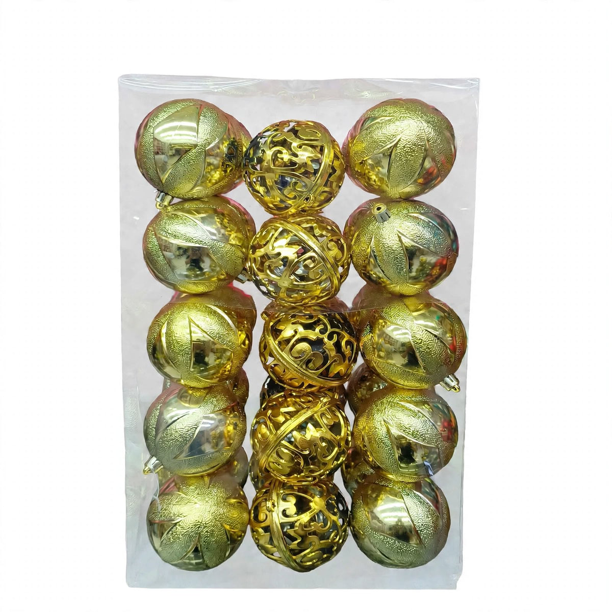 Esfera Navidad #8 30 PZ  (8 CM)  MODELO N38030-3