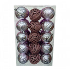Esfera Navidad #8 30 PZ  (8 CM)  MODELO N38030-3