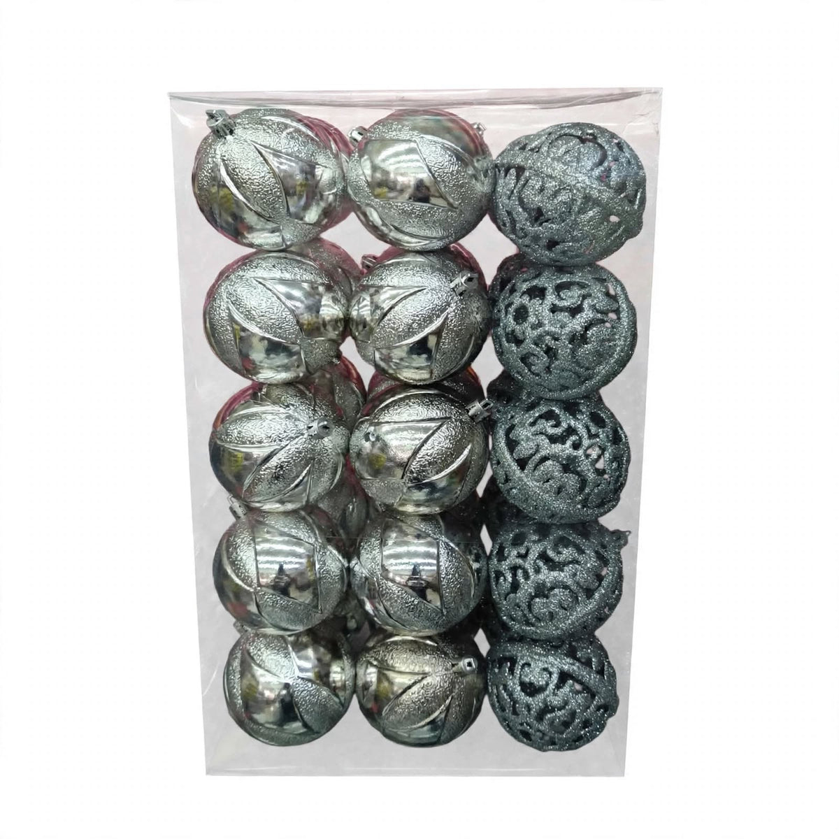 Esfera Navidad #8 30 PZ  (8 CM)  MODELO N38030-3
