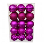 Esfera Navidad #8 30 PZ (8 CM) MODELO N38030ABTY