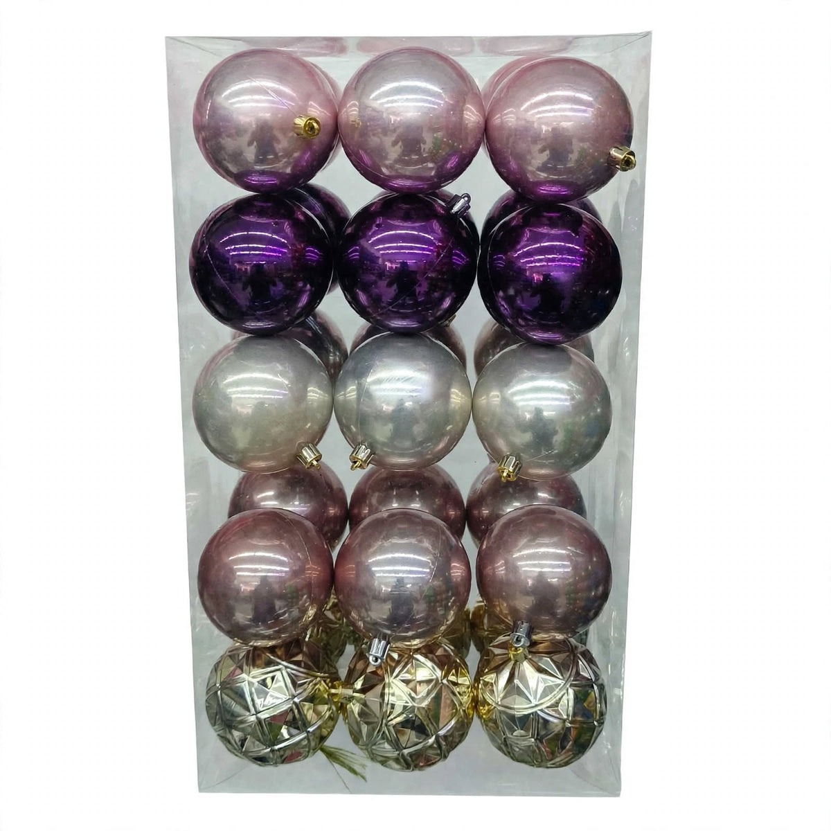 Esfera Navidad #8 30 PZ (8 CM) MODELO N38030ABTY
