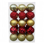 Esfera Navidad #8 30 PZ (8 CM) MODELO N38030ABTY