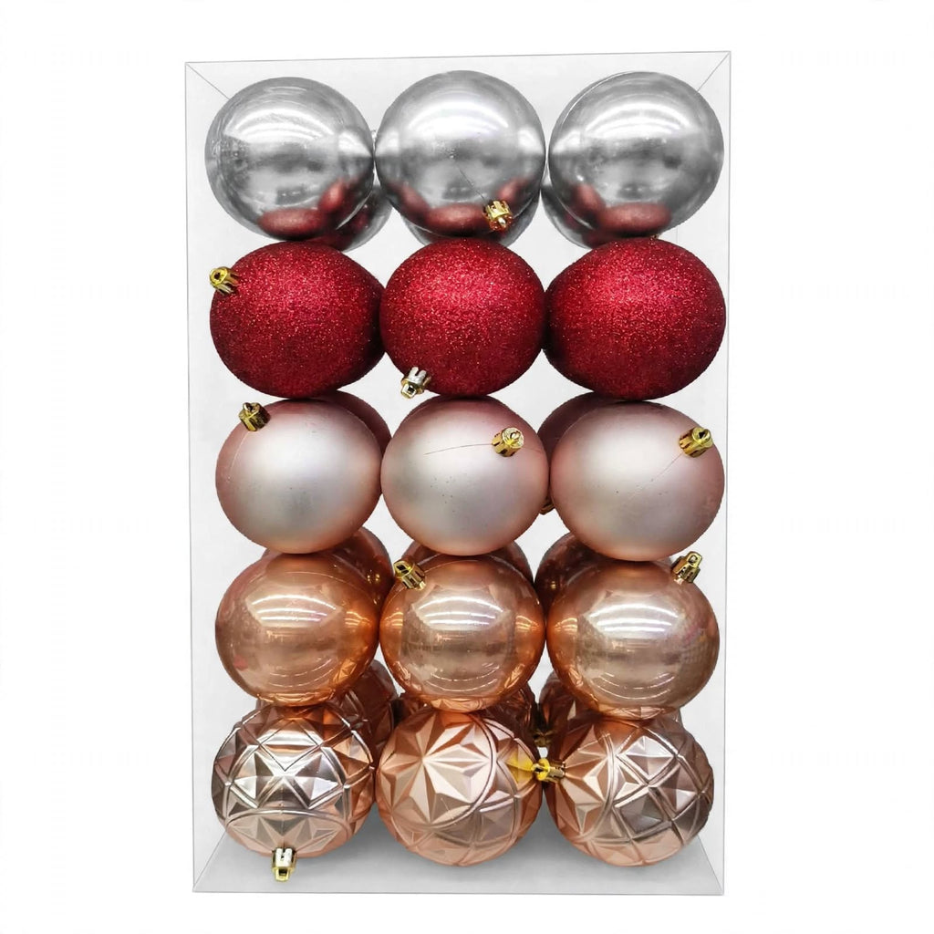 Esfera Navidad #8 30 PZ (8 CM) MODELO N38030ABTY