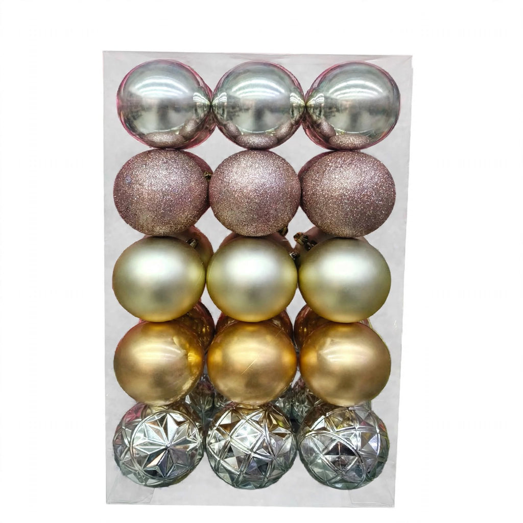 Esfera Navidad #8 30 PZ (8 CM) MODELO N38030ABTY