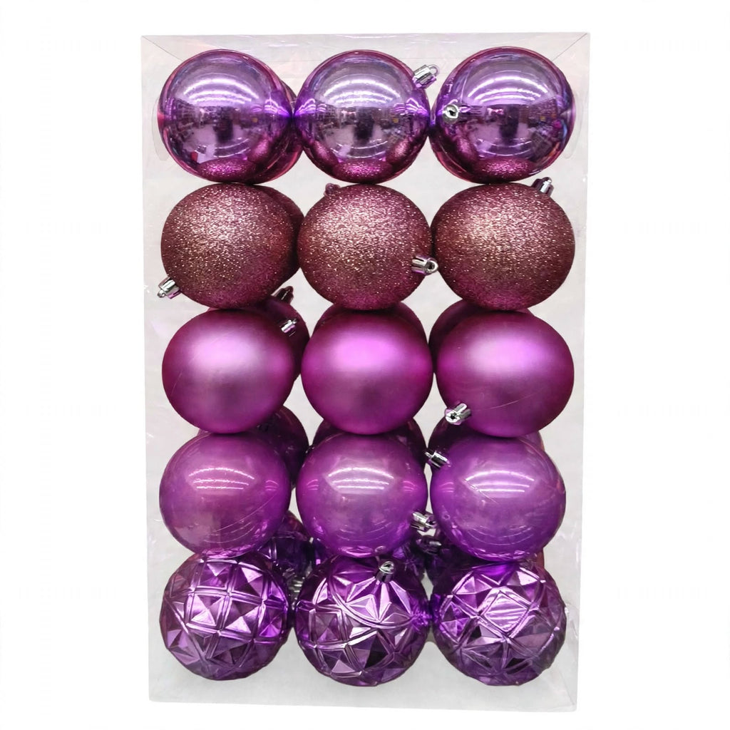 Esfera Navidad #8 30 PZ (8 CM) MODELO N38030ABTY