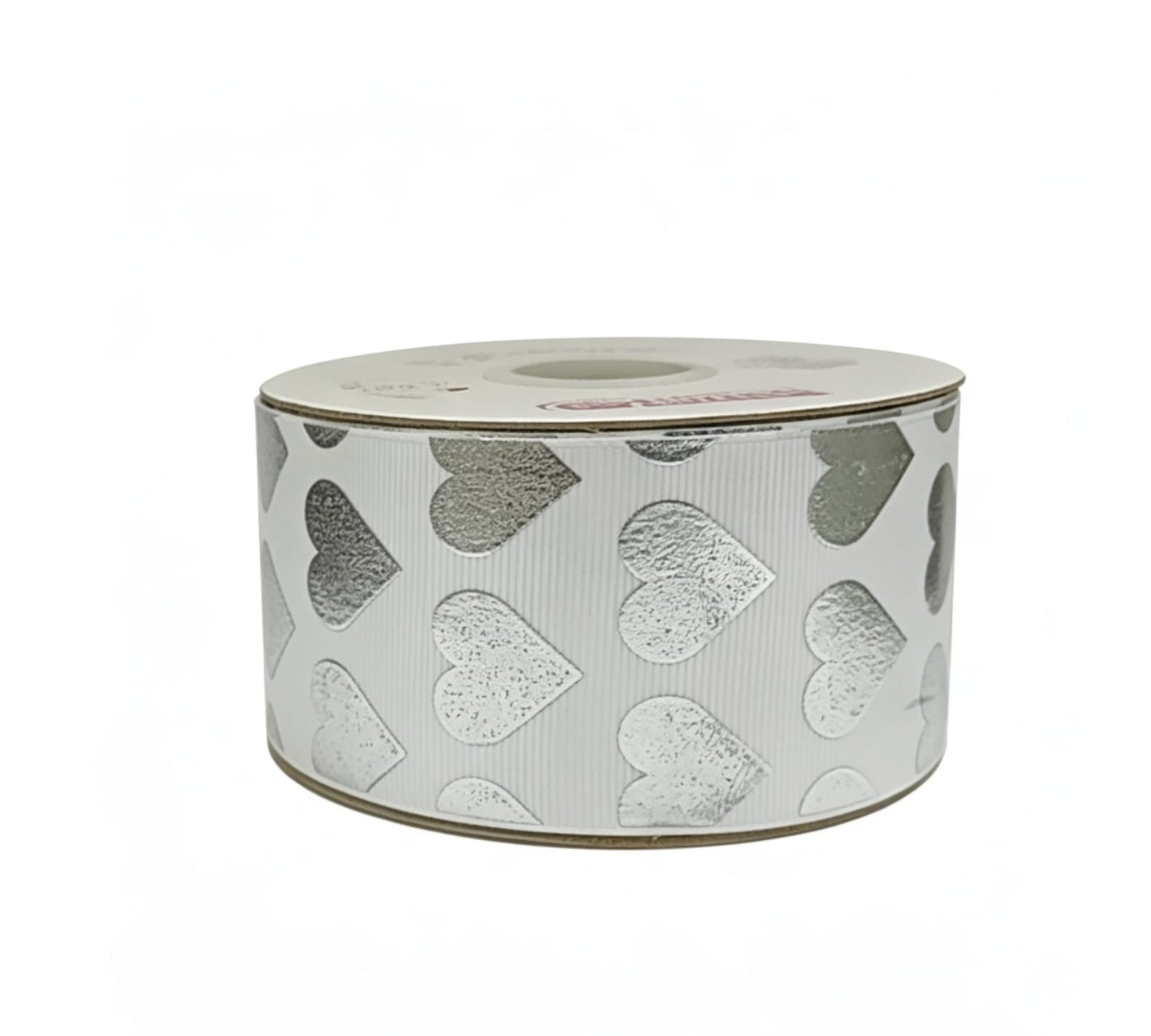Popotillo Blanco Metalico Plata #12