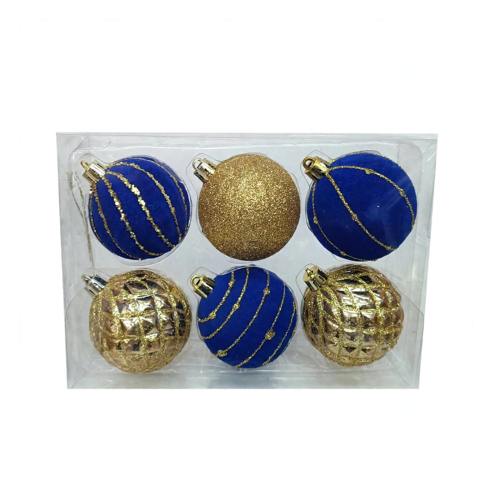 Esfera Navideña de Terciopelo #6 (6 cm)