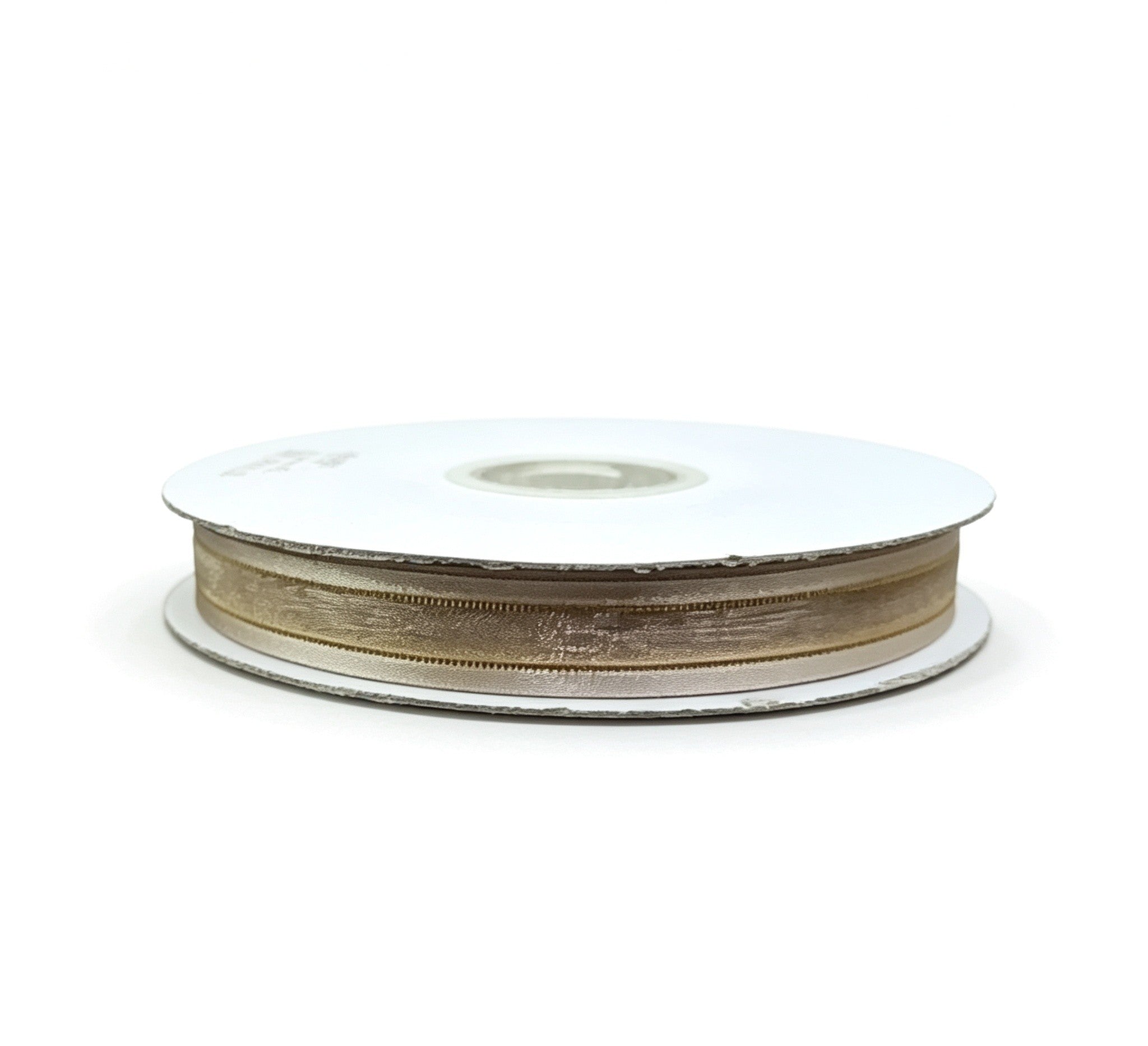 Organza Con Orilla Satinada Y Filo Dorado #2