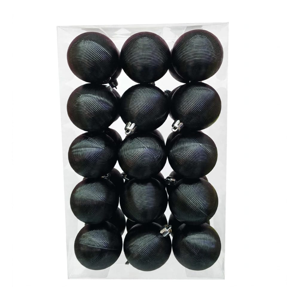 Esfera Navidad #6 30 PZ (6 CM) MODELO YE25B204-2
