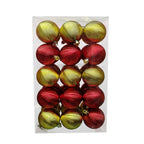 Esfera Navidad #6 30 PZ (6 CM) MODELO YE25B204-2