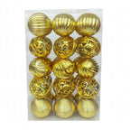 Esfera Navidad #8 30 PZ (8 CM) MODELO YE25B504-1-8