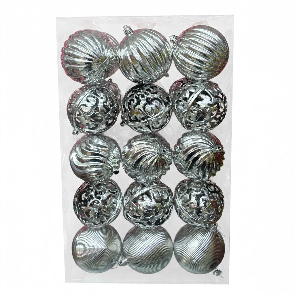Esfera Navidad #8 30 PZ (8 CM) MODELO YE25B504-1-8