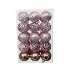 Esfera Navidad #6 30 PZ (6 CM) MODELO YE25B504-1