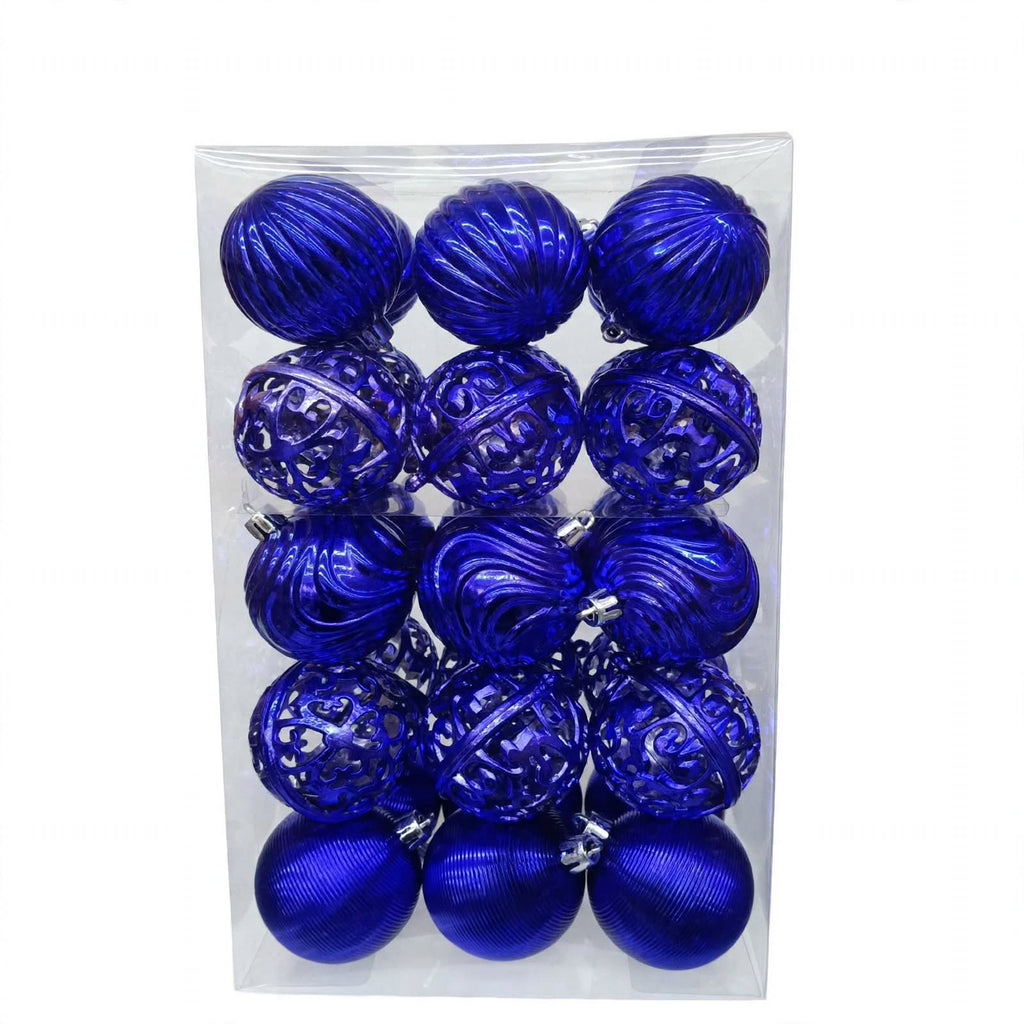 Esfera Navidad #6 30 PZ (6 CM) MODELO YE25B504-1